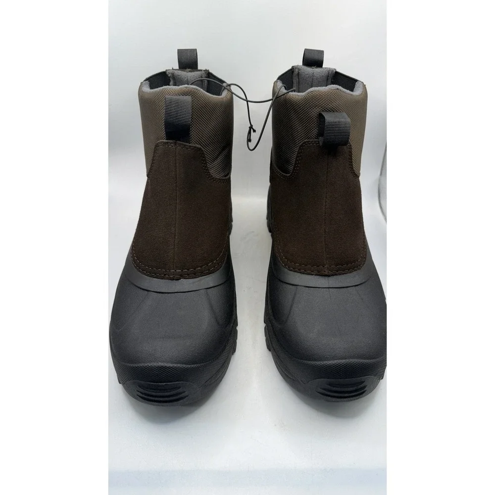 Staheekum Men's Size 10 Pull-on Winter Boots Cold Rated -20 degrees Brown